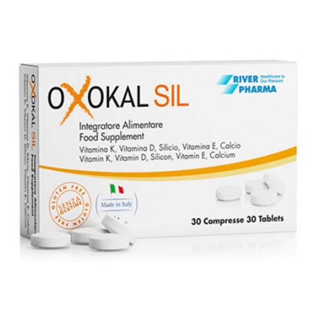 Oxokal Sil Integratore Ossa E Articolazioni 30 Compresse Astuccio