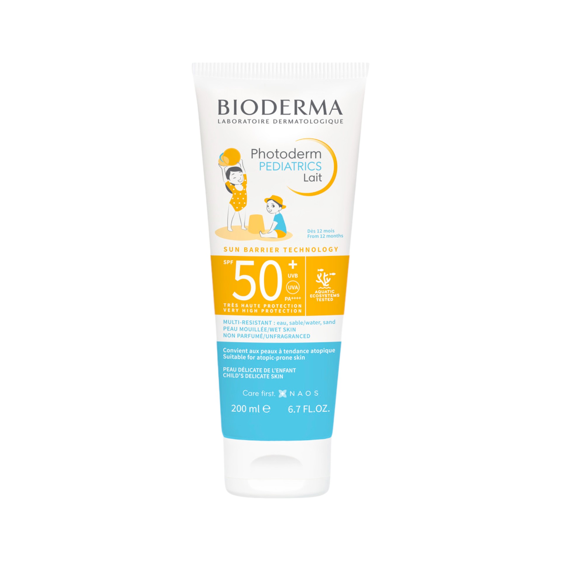 Bioderma Photoderm Pediatrics Lait Spf50+ Latte Solare Per Bambini 200ml