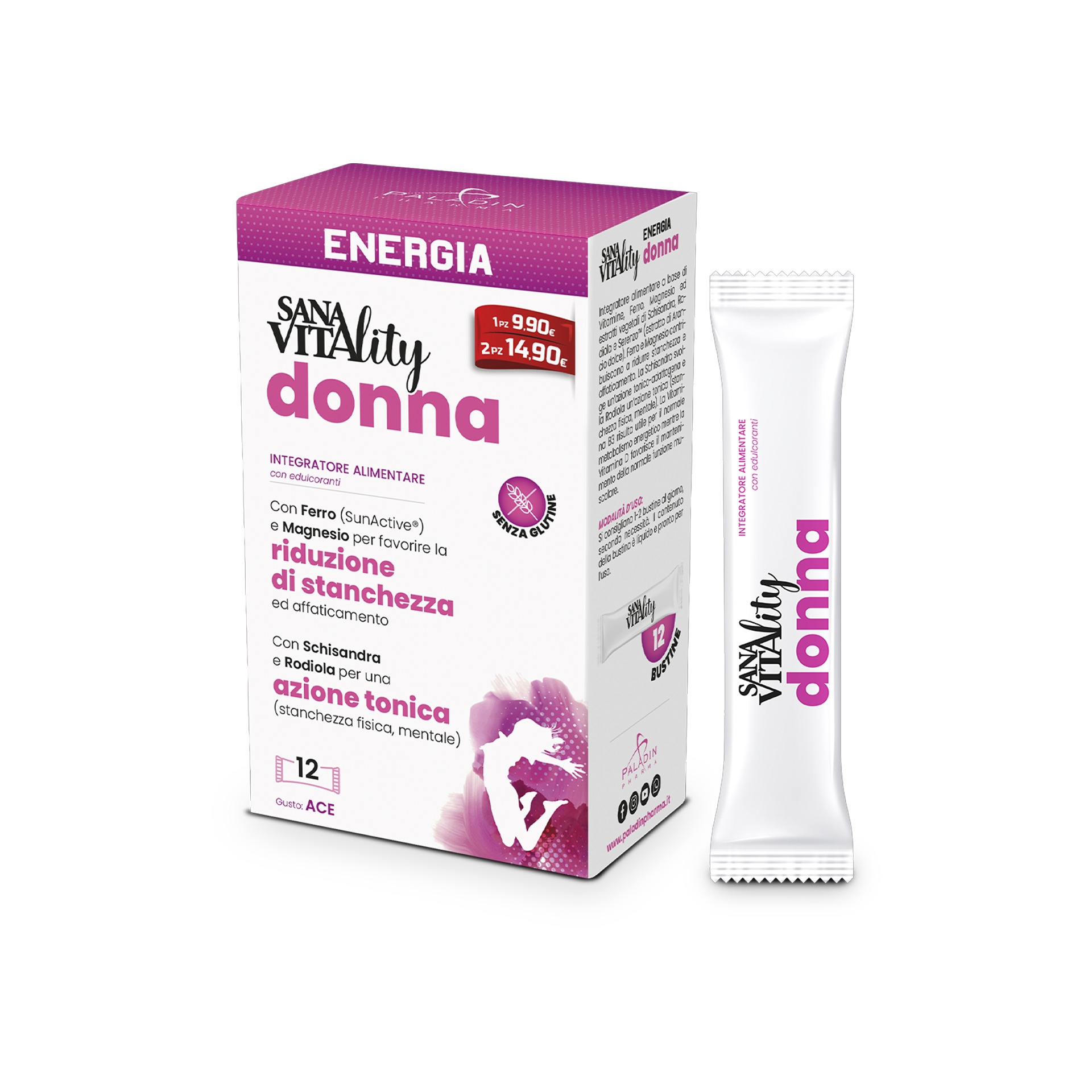 Sanavitality Energia Donna 12 Stick Pack