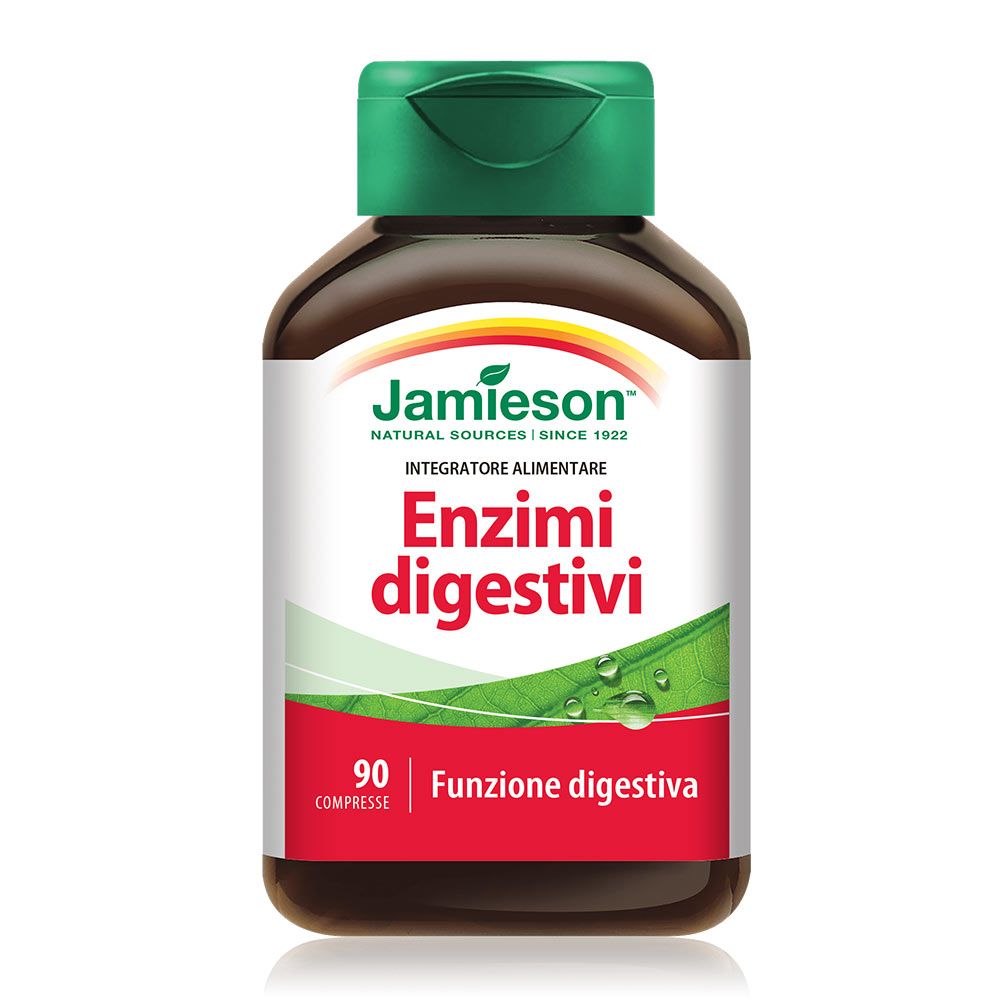 Jamieson Enzimi Digestivi integratore salute intestinale 90 Compresse