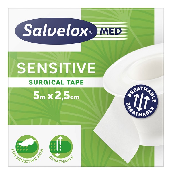 Salvelox Med Sensitive Cerotto Chirurgico Tape M5x2,5cm