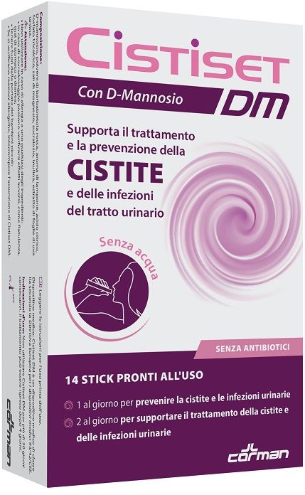 Cistiset Dm Trattamento E Prevenzione Cistite 14 Stick