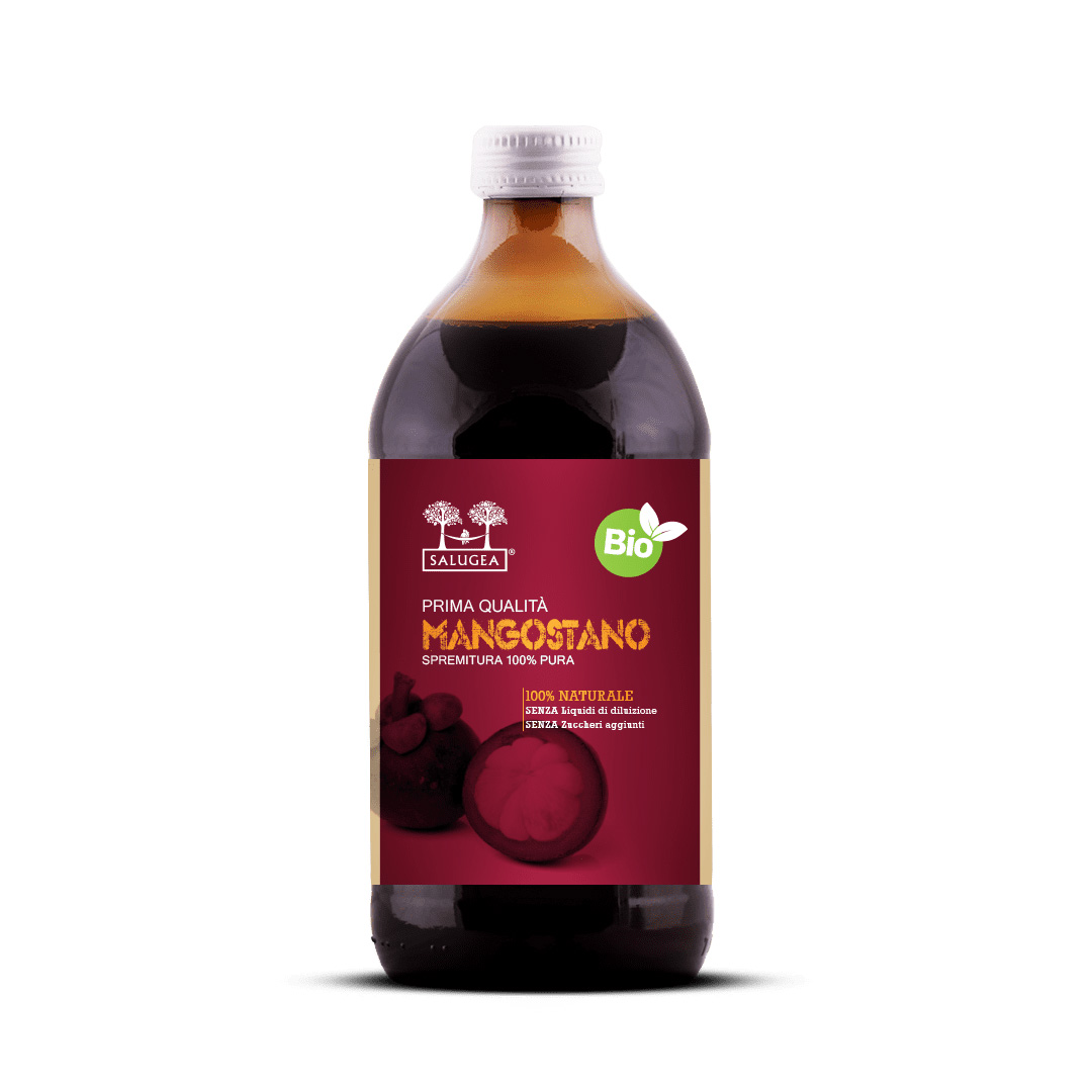 Salugea Succo Di Mangostano Biologico 100% Puro 500ml