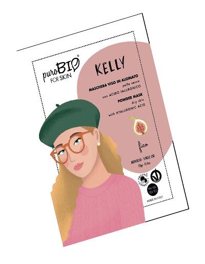 942979168 - PuroBio For Skin Kelly Maschera Viso in Alginato Fico 13g - 4725687_2.jpg