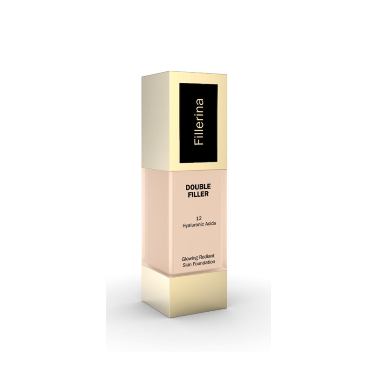 Fillerina Double Filler Make Up Glowing Radiant Skin Foundation 204 Medium Neutral 30ml