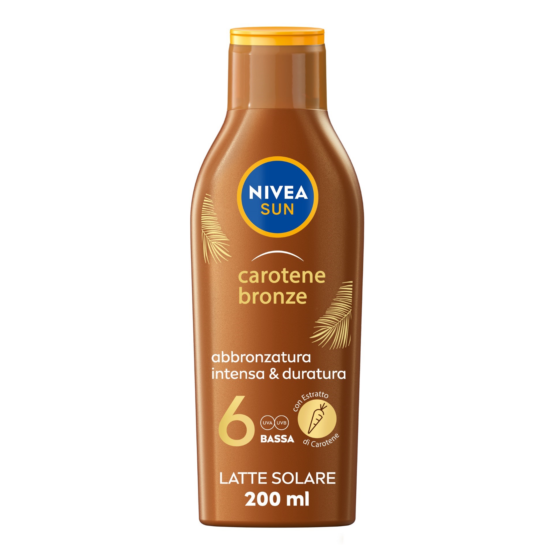 Nivea Sun Latte Solare Carotene Bronze Spf6 200ml