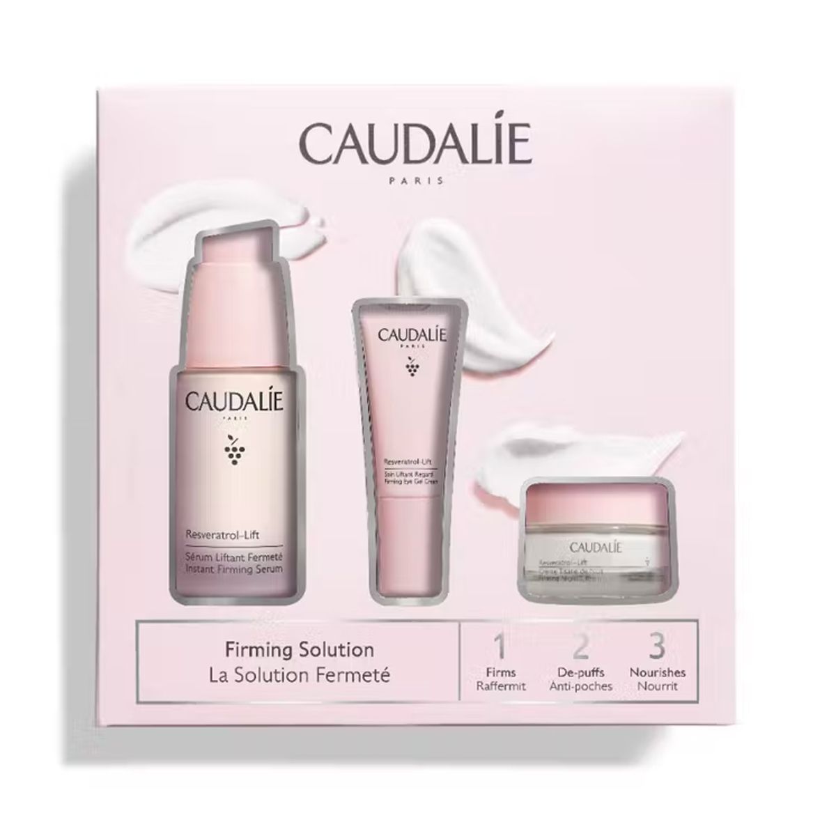 Caudalie Resveratrol Lift Set Siero 30ml + Contorno Occhi 5ml + Crema Notte 15ml