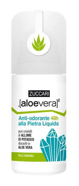 Zuccari Aloevera2 Antiodorate Pietra Liquida Roll-on 50ml