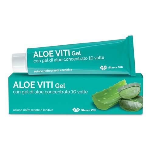 Aloe Viti Gel Rinfrescante Lenitivo Aloe Concentrata 100ml