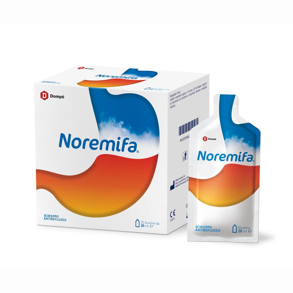 Noremifa Sciroppo Reflusso 25 Bustine