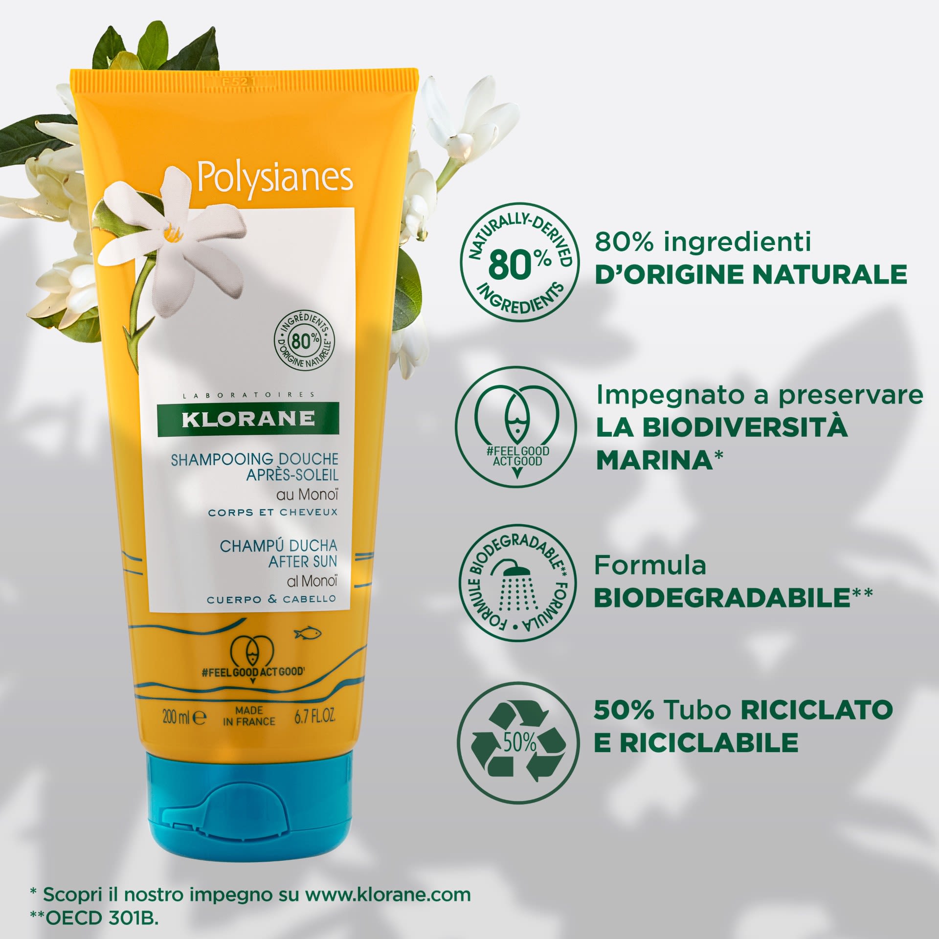 image - 977021880 - KLORANE SHAMPOO DOCCIA DOPOSOLE CORPO/CAPELLI 200ML - 4702739_6.jpg
