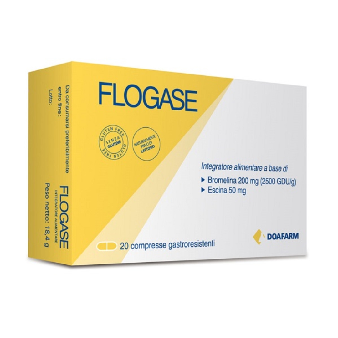 Flogase Doa Integratore Drenante 20 Compresse