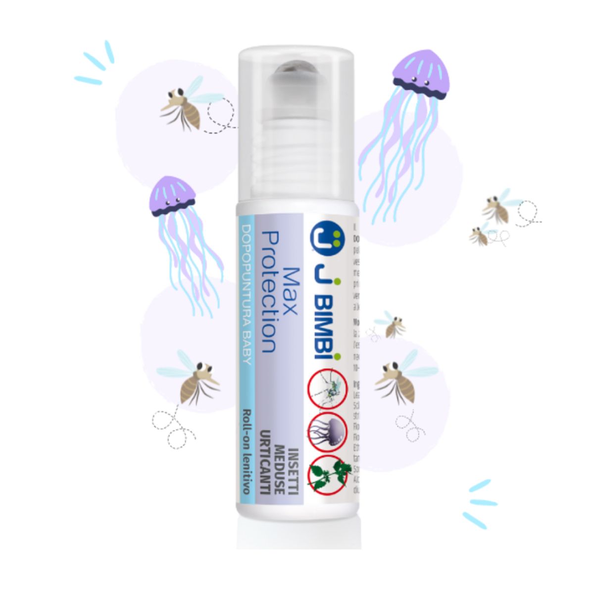 image - 986819415 - J-Bimbi Max Protection Roll On lenitivo Dopopuntura Bambini 20ml - 4743337_3.jpg
