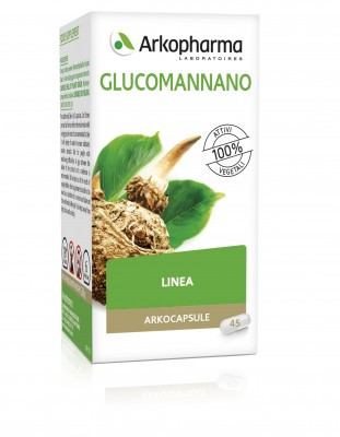 Arkopharma Glucomannano Integratore Linea 45 Arkocapsule