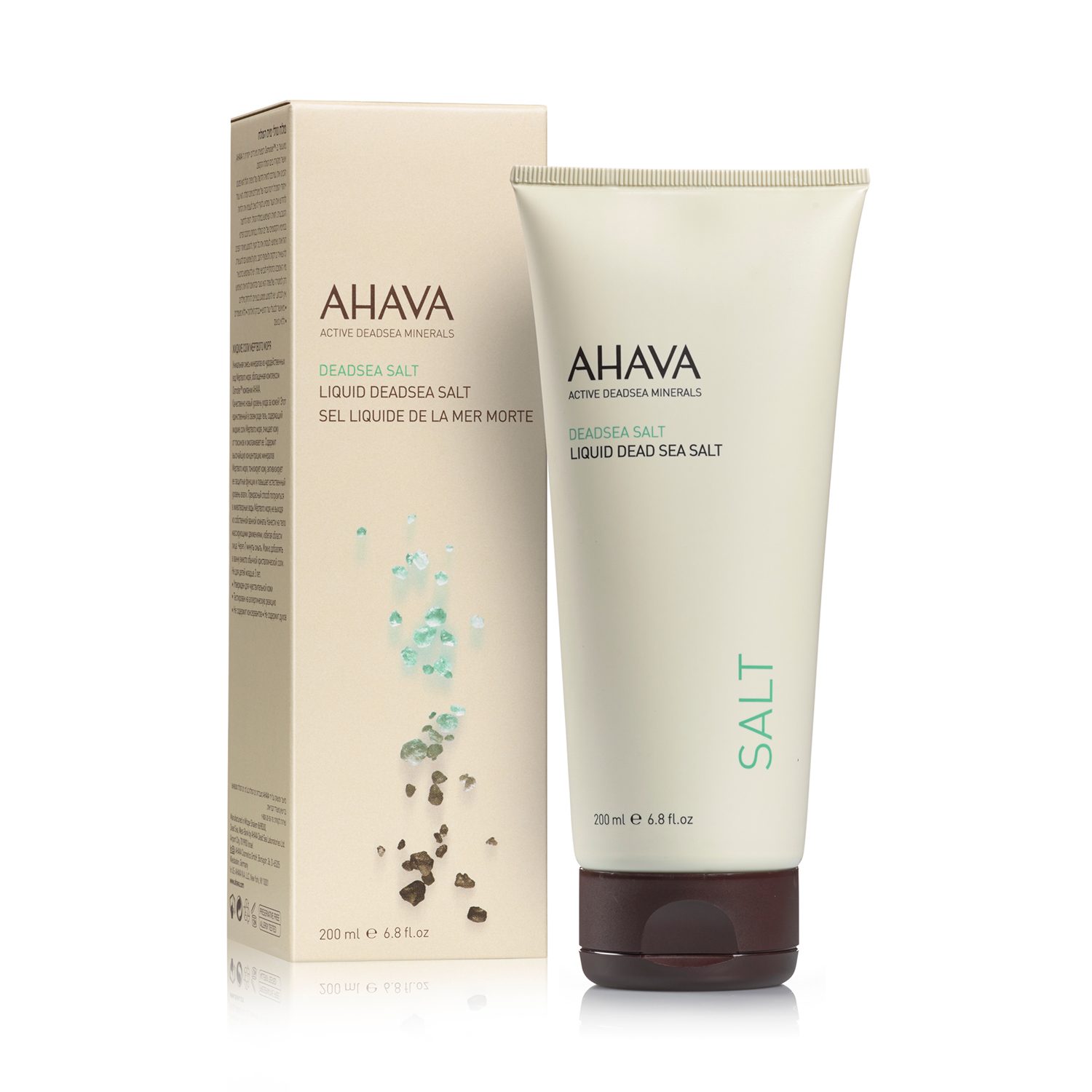 Ahava Liquid Dead Sea Salt Gel Corpo 200ml