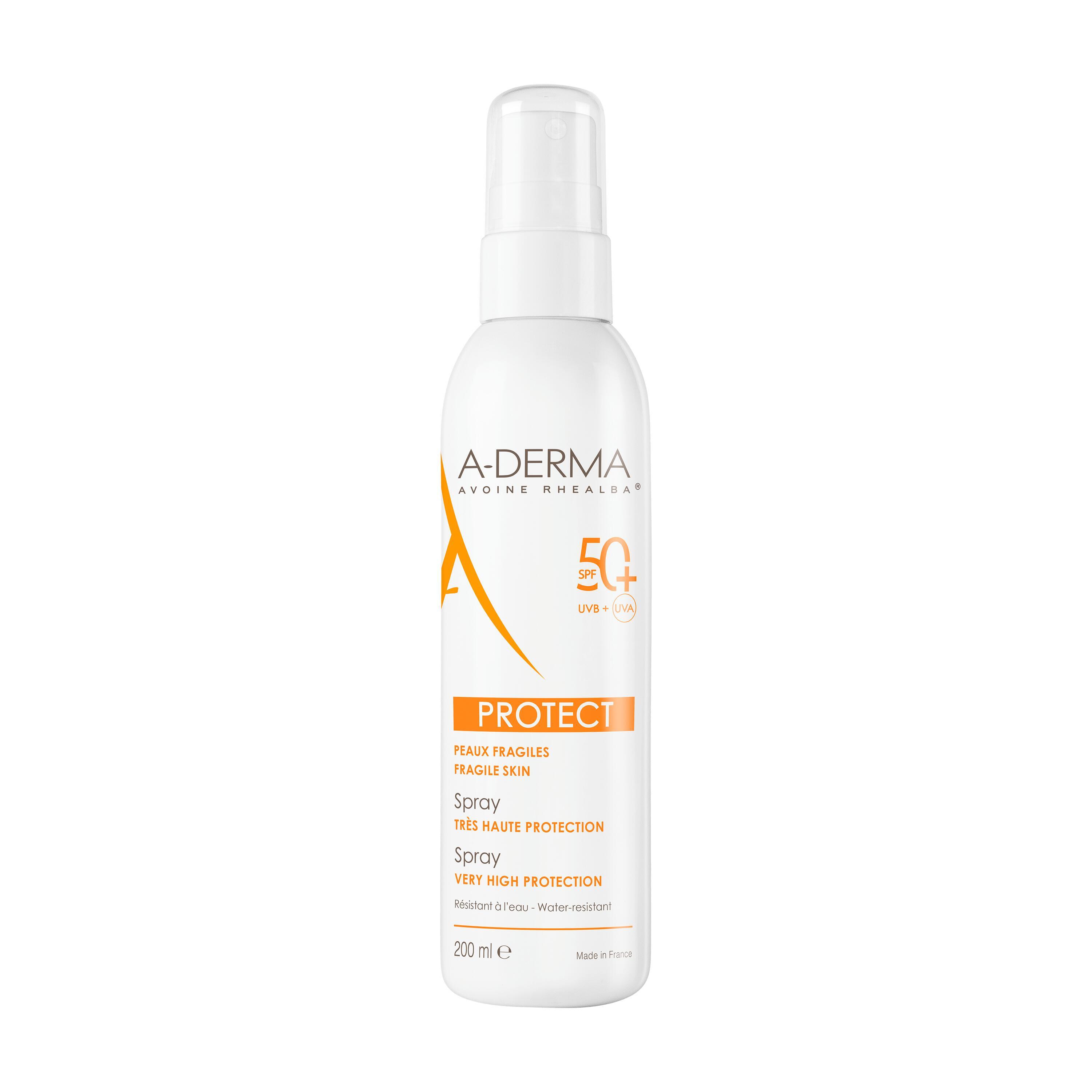 A-derma Protect Spray Protezione Molto Alta SPF 50+ 200ml