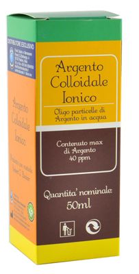 Argento Colloidale Ionico 40ppm 50ml