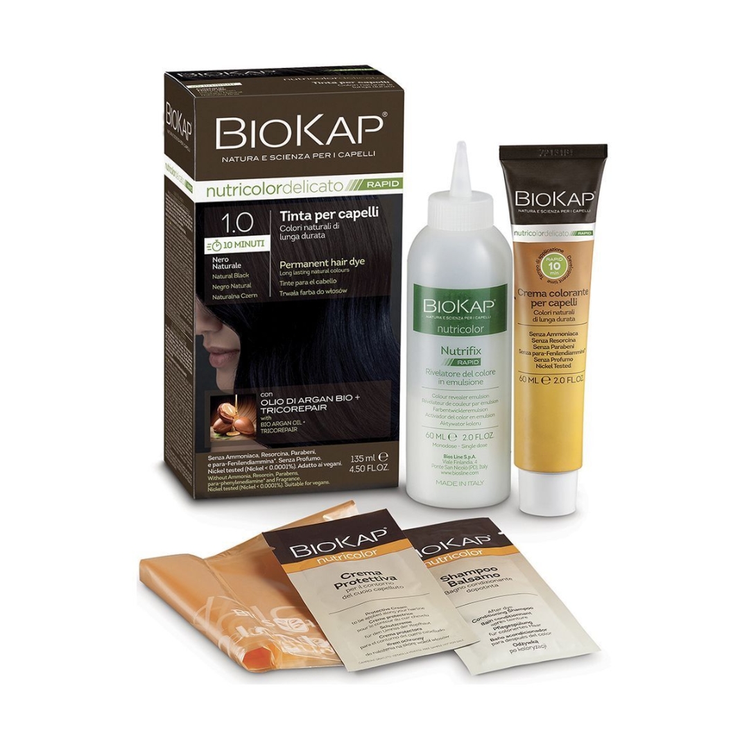 image - 943992735 - BIOKAP NUTRICIKIR DELICATO RAPID 1,0 NERO 135 ML - 4865486_1.jpg