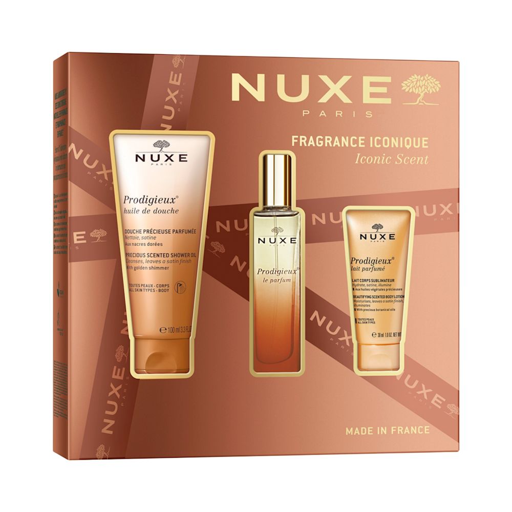 950963532 - NUXE COFFRET PRODIGIEUZ PARFUM 2025 1 PRODIGIEUX LE PARFUM 30 ML + 1 PRODIGIEUX PRECIOUS SCENTED SHOWER GEL 100 ML + 1 PRODIGIEUX BEAUTIFYING SCENTED BODY LOTION 30 ML - 4834470_1.jpg