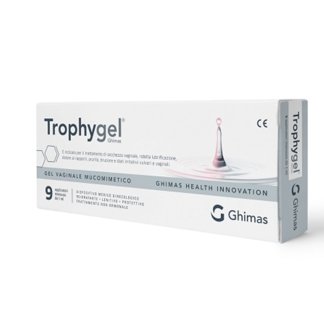 Ghimas Trophygel Gel Vaginale Mucomimetico Idratante Intimo 9 Applicatori