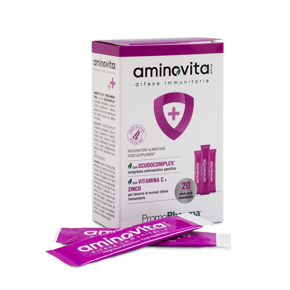 Aminovita Plus Difese 20 Stick Orosolubili