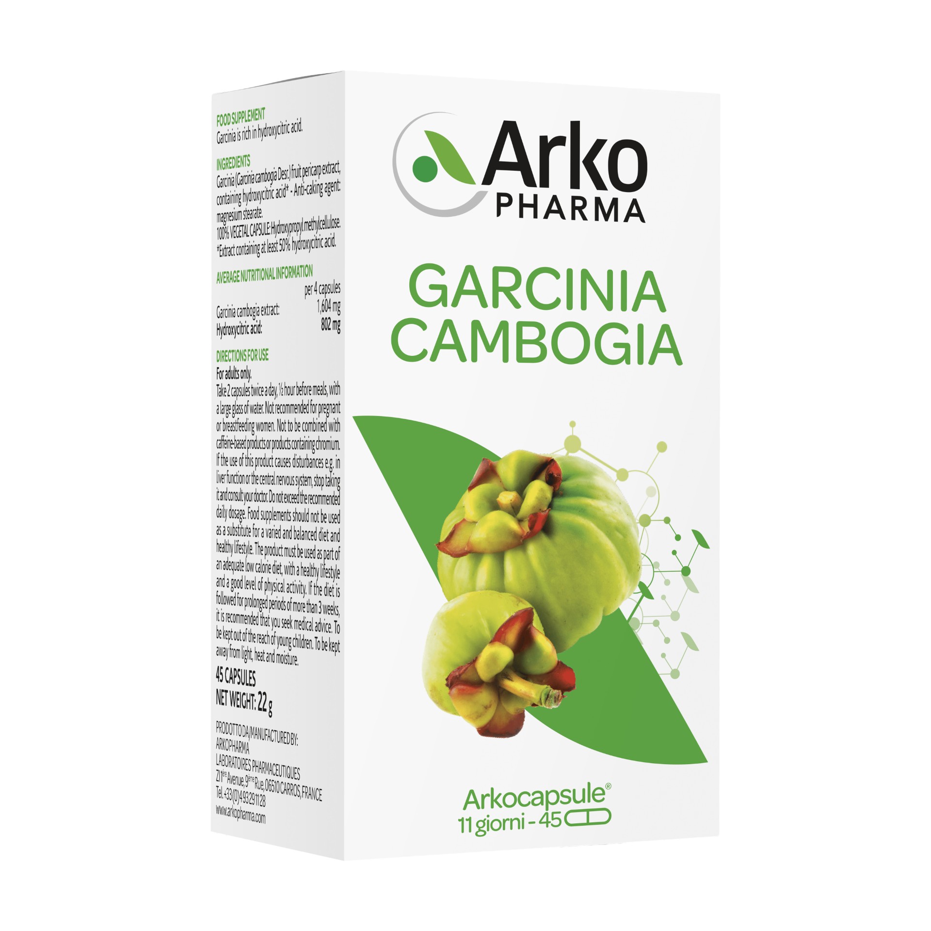 image - 922390796 - ARKO CAPSULE GARCINIA CAMB 45 CAPSULE - 7874334_4.jpg