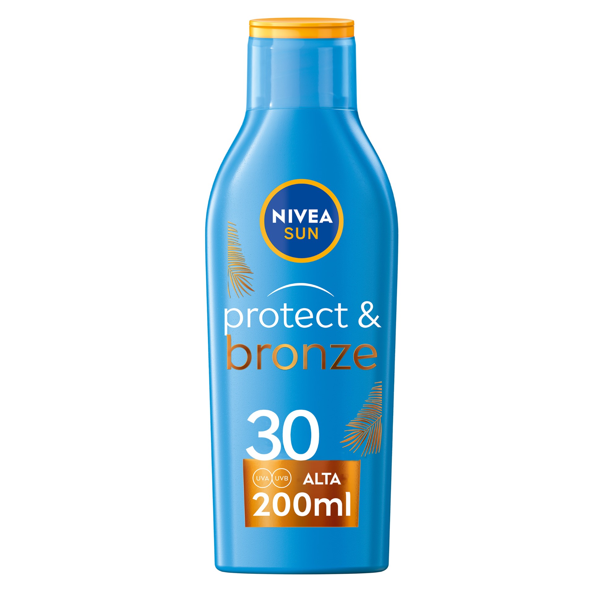 Nivea Sun Latte Solare Protect E Bronze Fp30 200ml