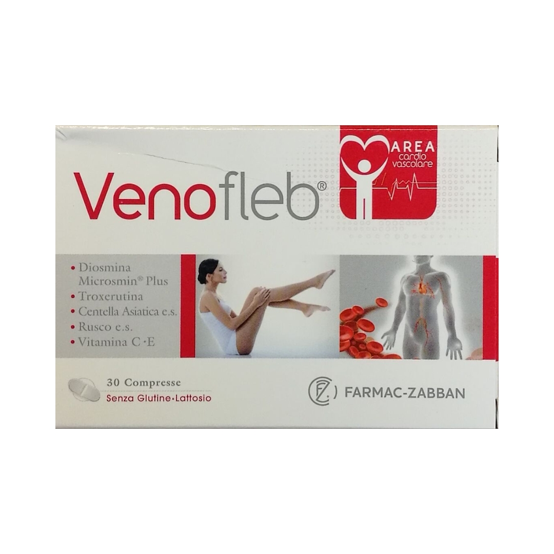 Venofleb Integratore Per Circolazione Venosa 30 Compresse