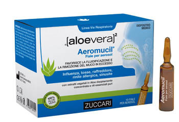 Aloevera2 Aeromucil 10 Fiale 5ml