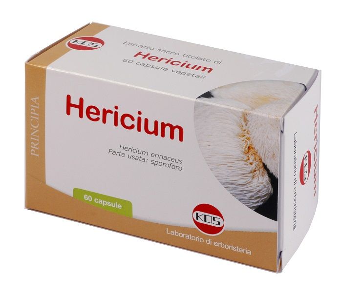 Hericium Estratto Secco Integratore Apparato Digerente 60 Capsule