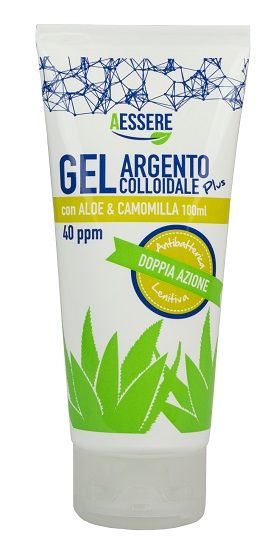 Aessere Gel Argento Colloidale Plus Aloe Camomilla 40ppm 100ml