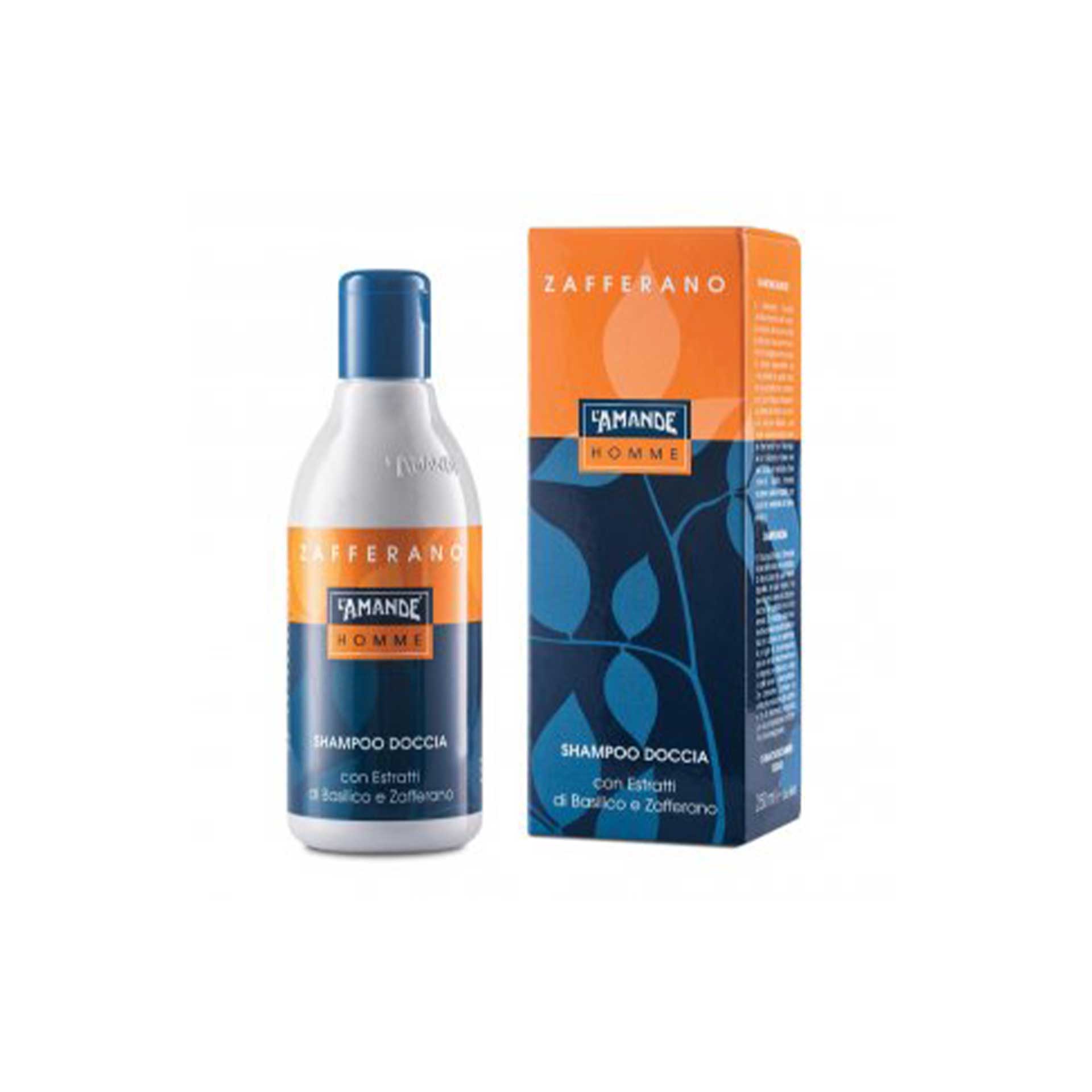 L'amande Homme Shampoo Doccia Zafferano 250ml