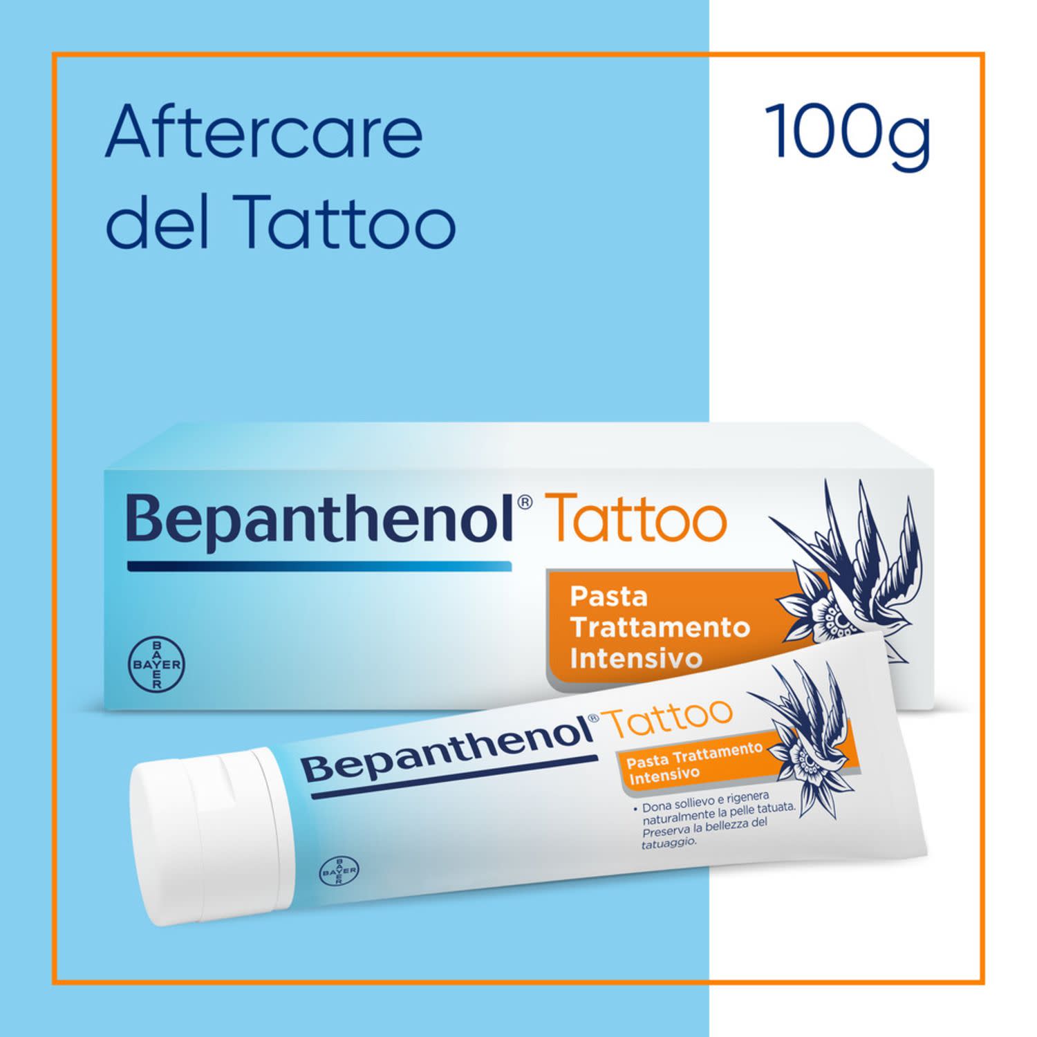 980928396 - Bepanthenol Tattoo Pasta Trattamento Intensivo Cura Tatuaggio Idratante e Protettiva 100g - 4707913_3.jpg