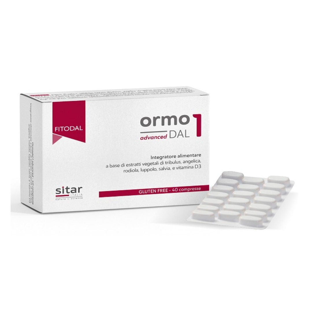 Fitodal Ormodal 1 Advanced Integratore Tonificante 40 Compresse