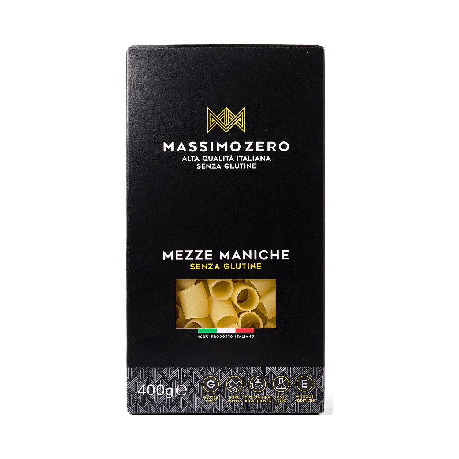 image - 973378247 - Mezze maniche senza glutine, realizzate con farina di mais e riso, ideali per piatti tradizionali o al forno. - 4867552_2.jpg