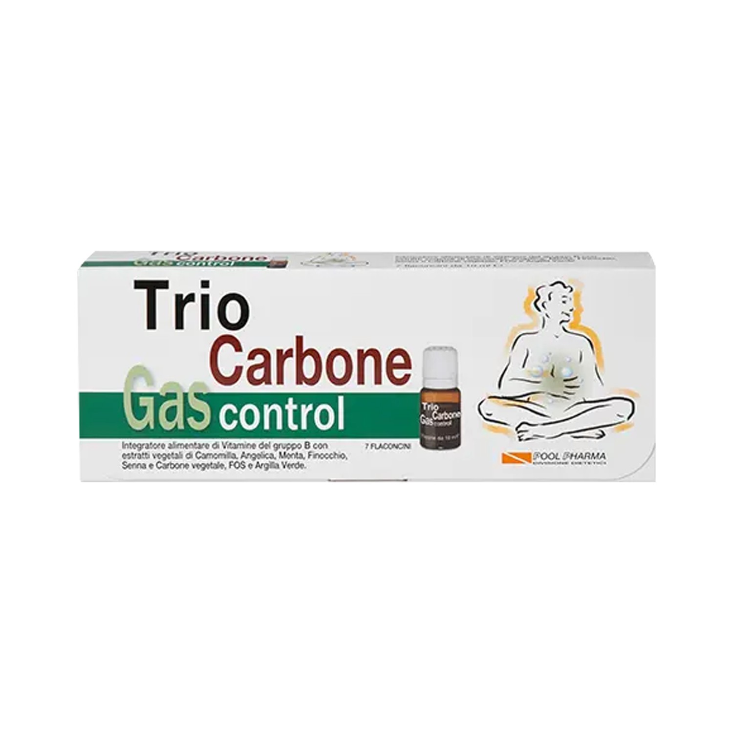 image - 930632536 - Integratore alimentare a base di carbone vegetale, utile per ridurre gonfiore addominale e gas intestinali. I flaconcini pratici da assumere aiutano a favorire la motilità gastrointestinale e il comfort digestivo. - 7840837_2.jpg