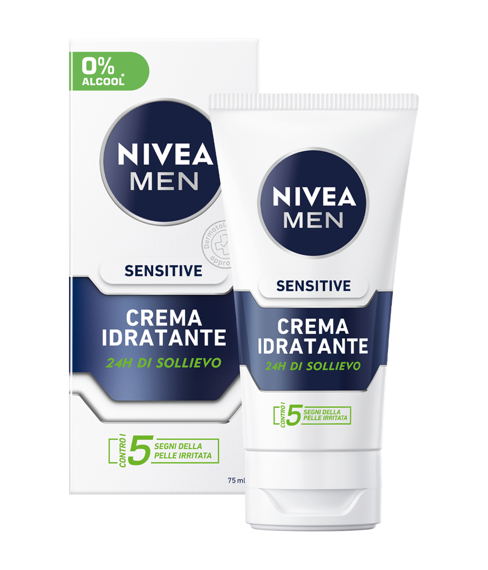 Nivea Men Sensitive Crema idratazione Uomo 75ml