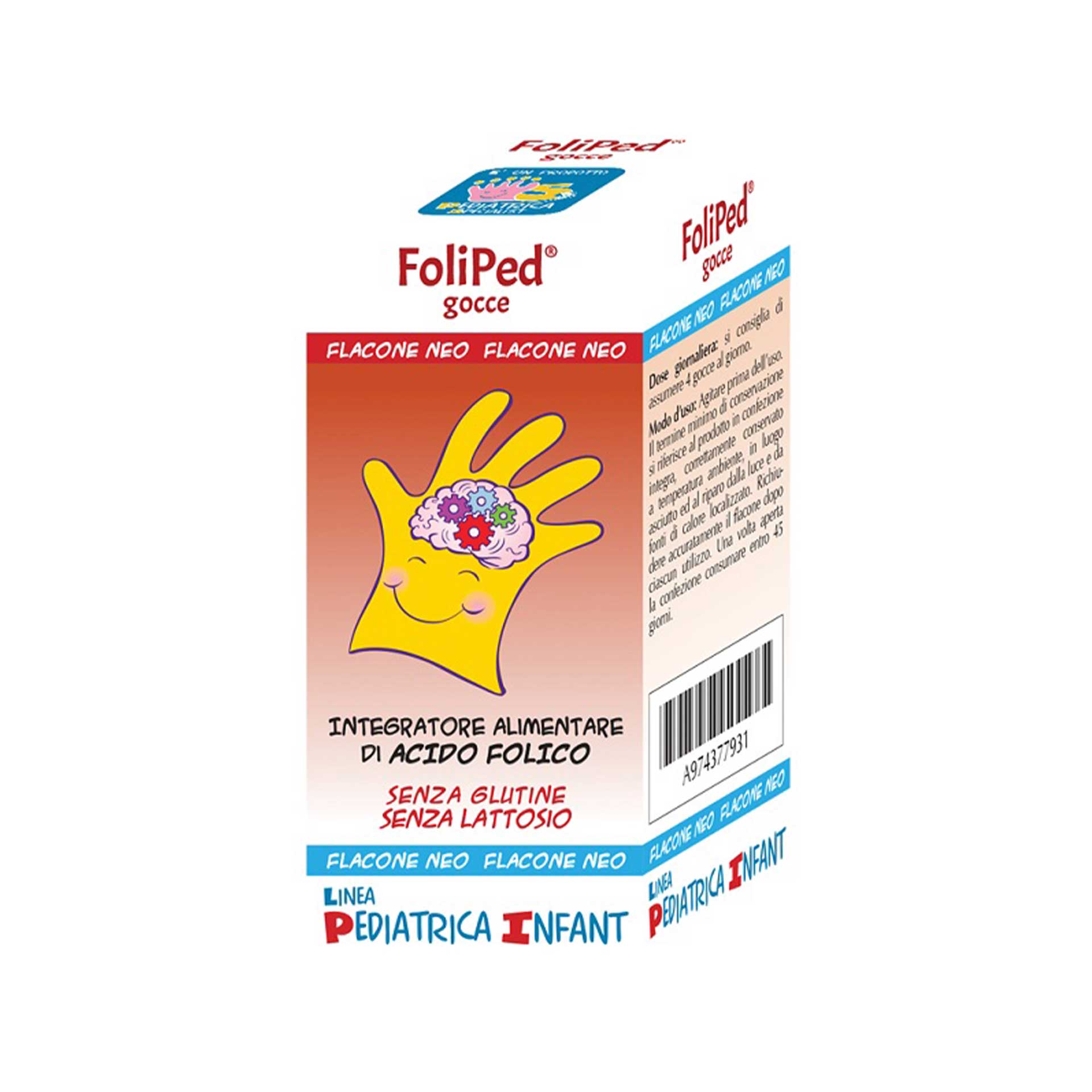 Foliped Gocce Integratore Acido Folico 5ml