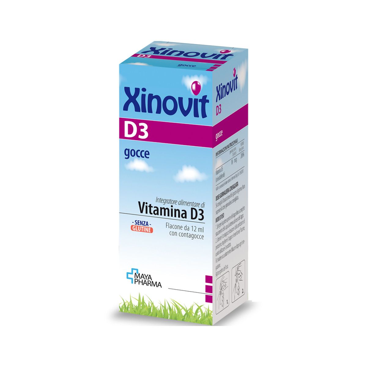 Xinovit D3 Gocce Integratore Ossa 12ml