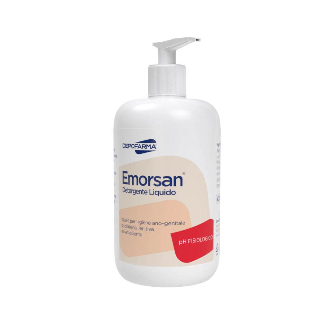 Emorsan Detergente Liquido Igiene Ano-genitale Ph Fisiologico 500ml