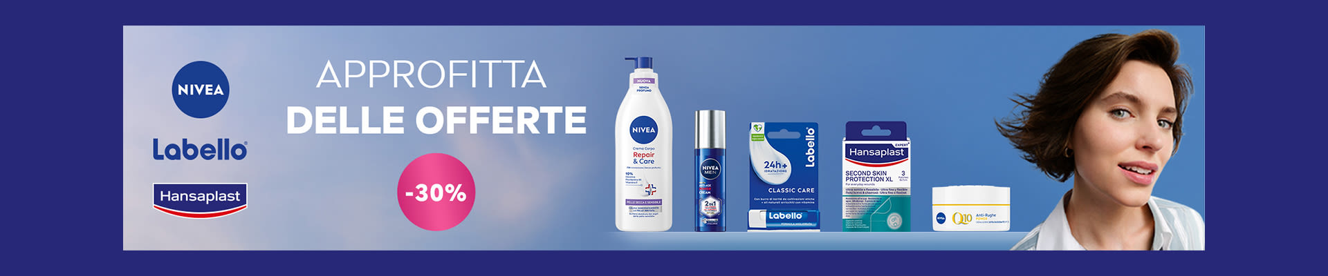 Landing Nivea Labello Hansaplast