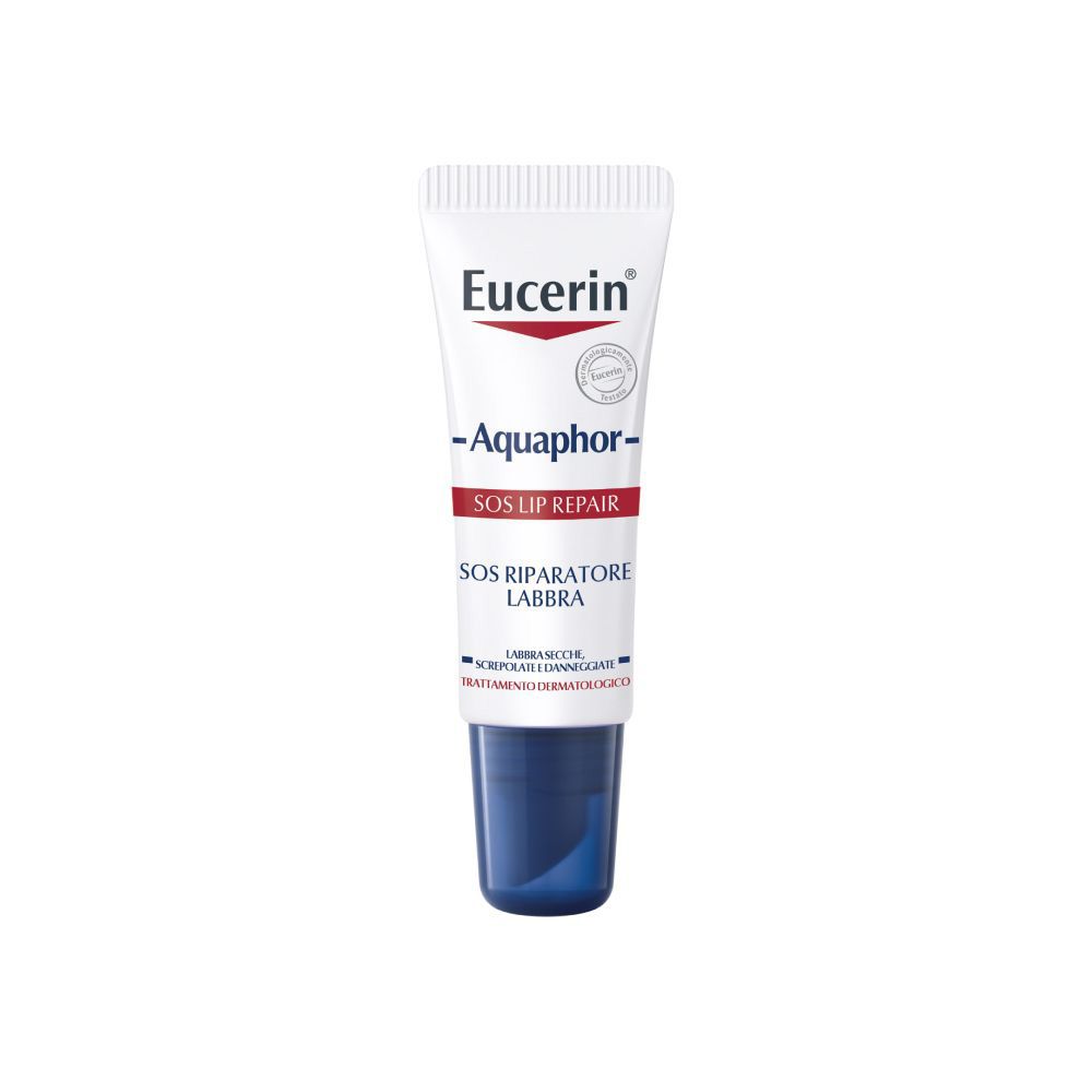 Eucerin Aquaphor Sos Gel Ripatatore labbra 10ml