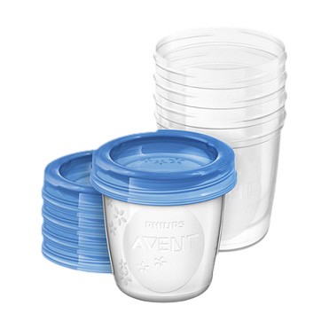 image - 926053834 - Vasetti da 180 ml con coperchio a prova di perdite per conservare e trasportare il latte materno in sicurezza; compatibili con tiralatte e tettarelle Philips Avent. - 7876513_2.jpg