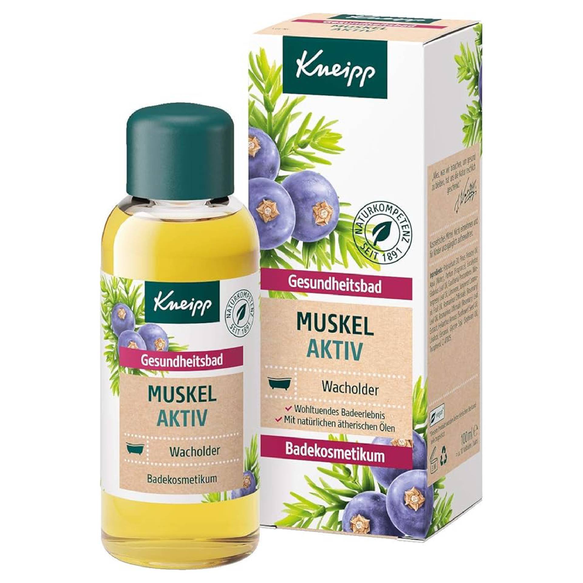 Kneipp Bagno Benessere Muscoli Attivi 100ml