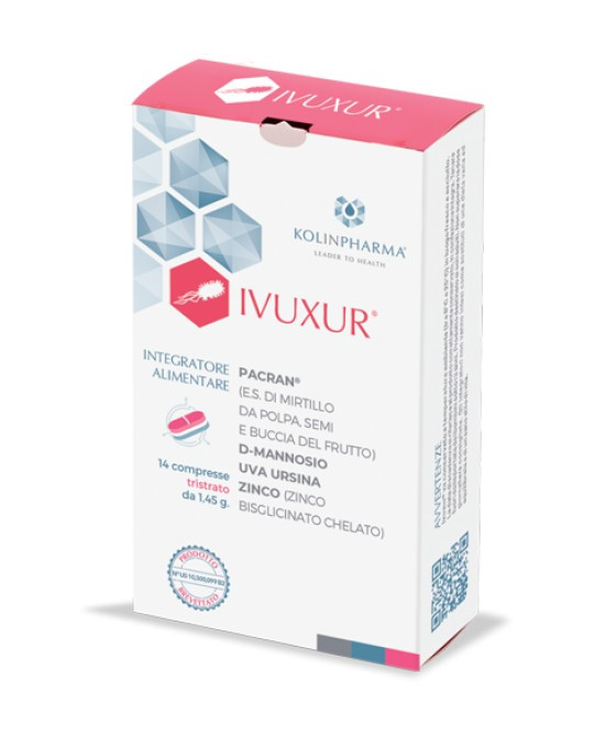 Ivuxur Integratore Per Le Vie Urinarie 14 Compresse