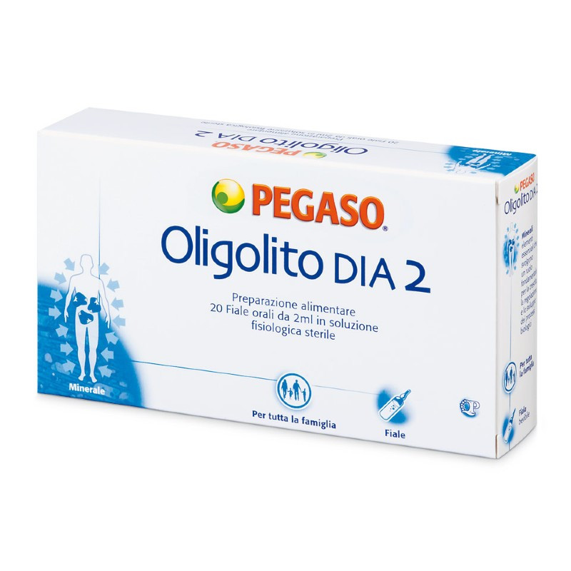 Pegaso Oligolito Dia2 Integratore Stanchezza 20 Fiale