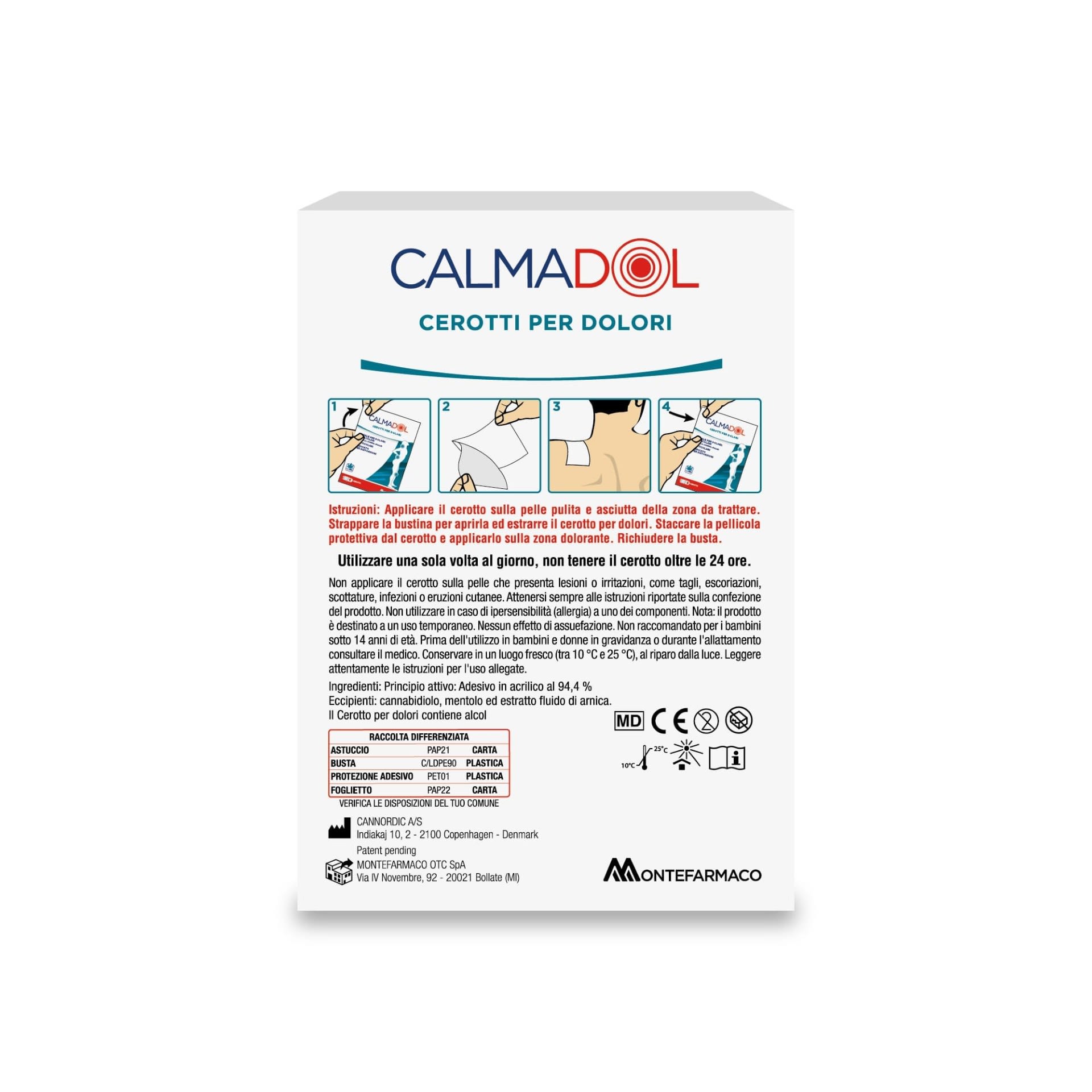 image - 986828123 - CALMADOL CEROTTO PER DOLORI 6 PEZZI - 0006720_5.jpg