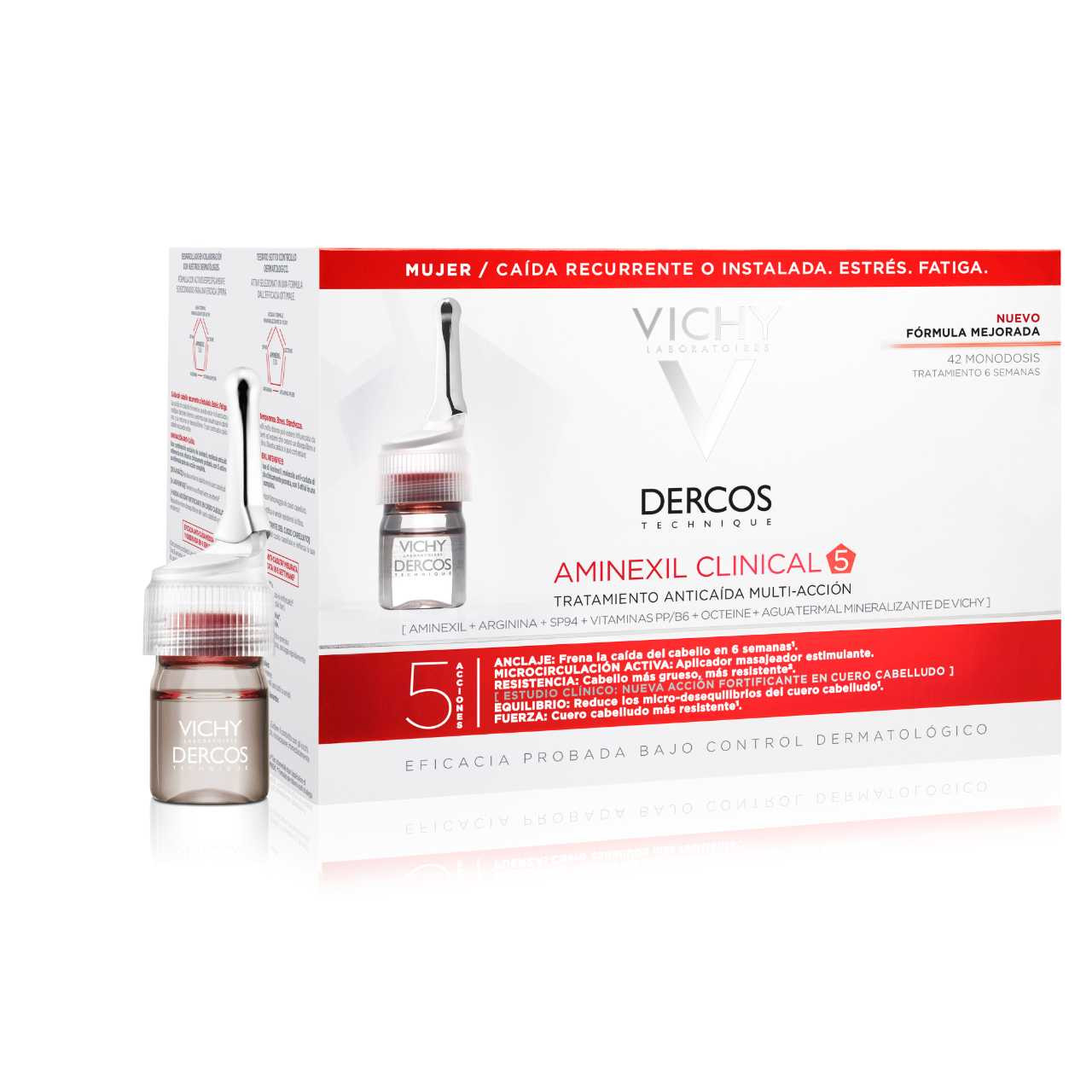 Vichy Dercos Aminexil Trattamento Anticaduta Donna 42 Fiale