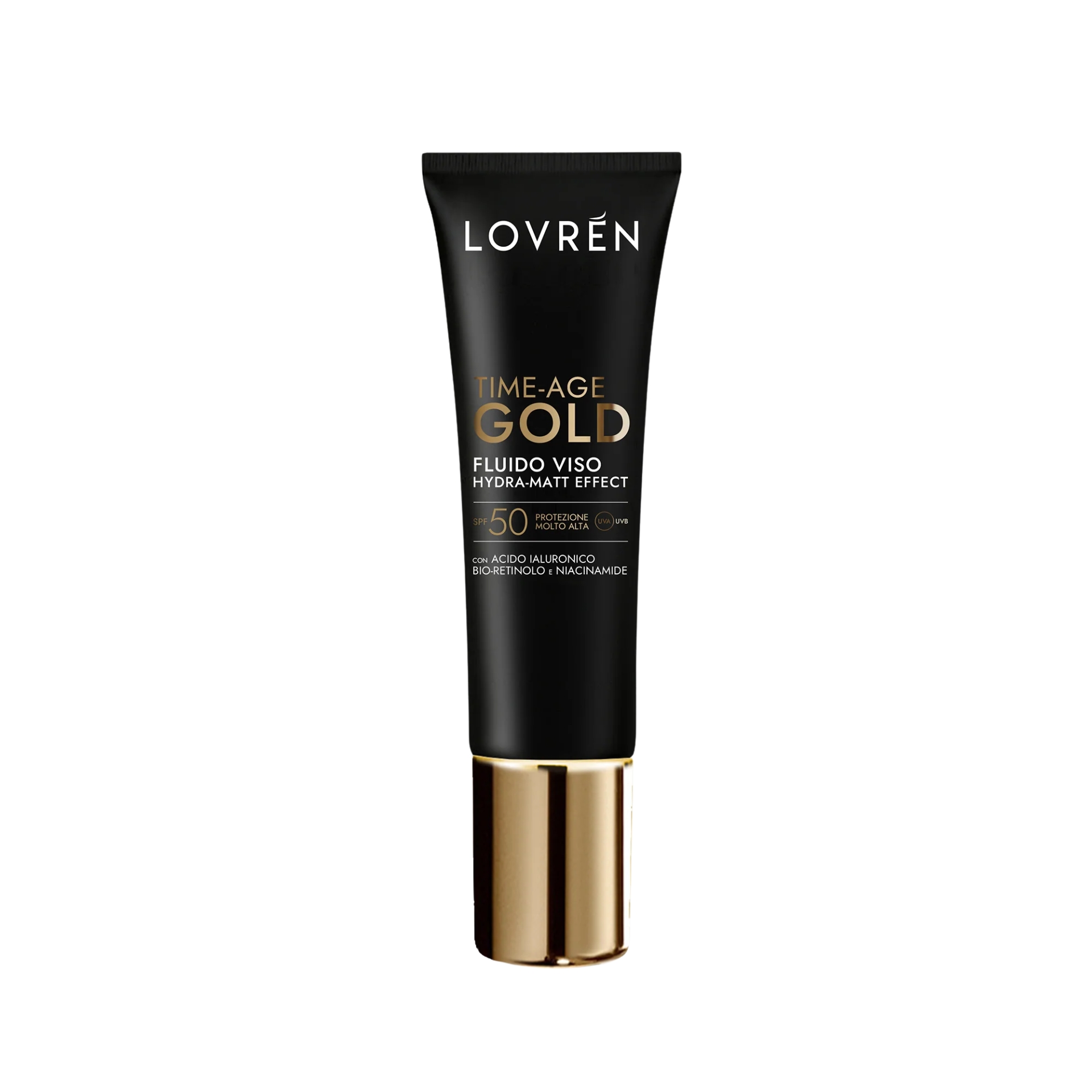 950305108 - LOVREN FLUIDO VISO SPF 50 TIME-AGE GOLD HYDRA-MATT EFFECT 30 ML - 4821722_1.jpg