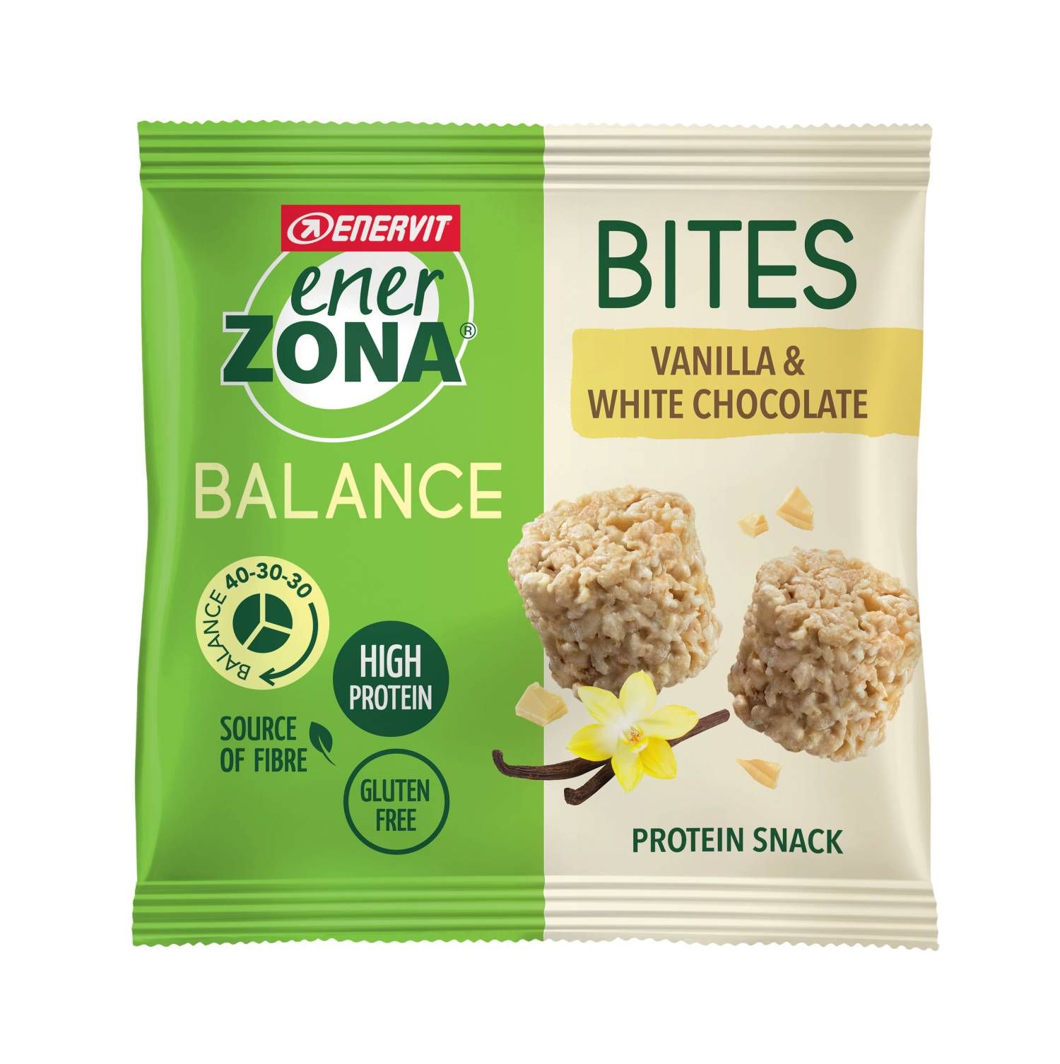 Enervit Enerzona Balance Bites Vaniglia E White Cioccolato 1 Minipack